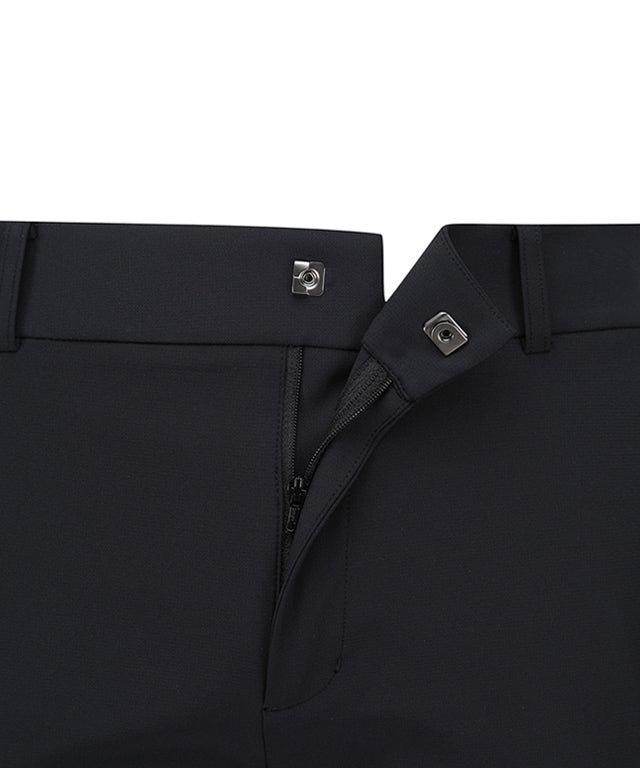 ANEW Golf Men Side Logo Point L/PT in Black, showcasing its stylish design and high-quality material.